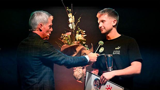 Billedtekst: Ved sidste års Sportsgalla blev håndboldspilleren Thomas Damgaard kåret som Årets Idrætsnavn.